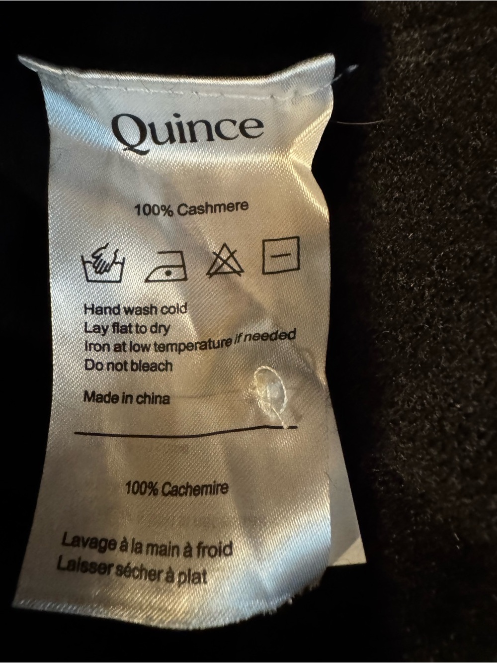 Quince Mongolian Cashmere Cardigan Sweater - Picture 7 of 8